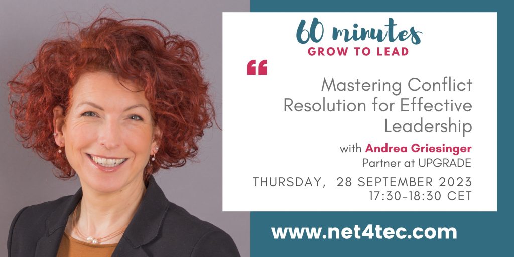 60' Grow to Lead Session : Mastering Conflict Resolution for Effective Leadership
