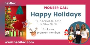 Happy Holiday Edition Pioneer Call, 13 Dec 2023