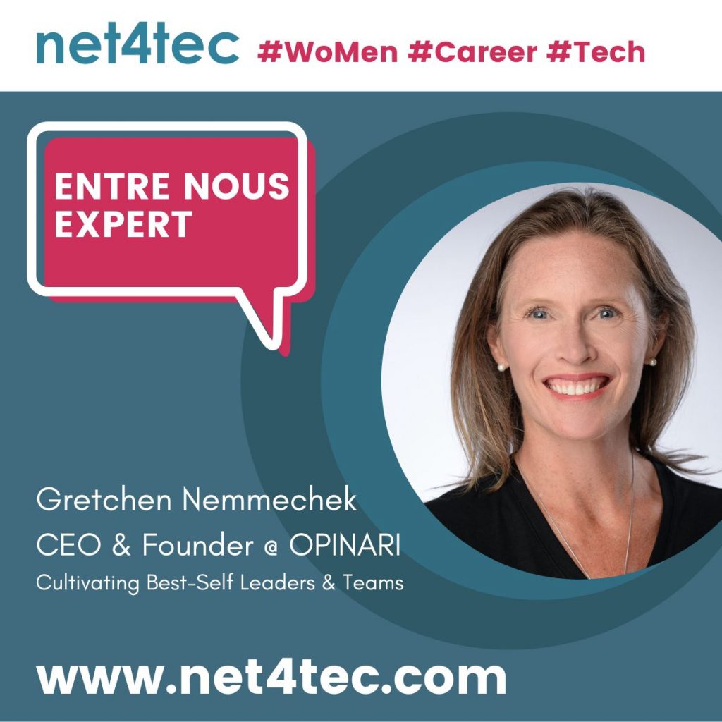 GretchenNemmechek_EntreNous_net4tec_Women’s Brilliance to Boardroom: Igniting Your Best-Self as a Female Leader