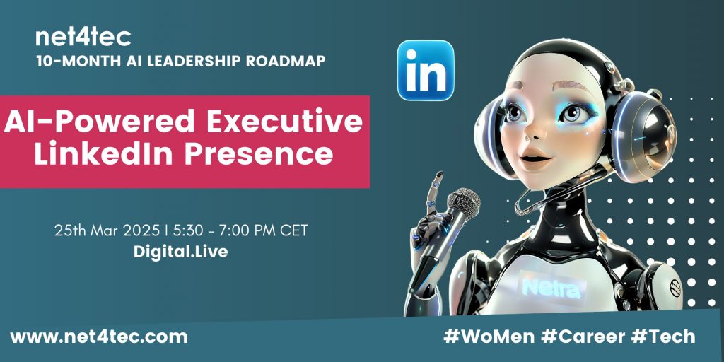 #2 Deep Dive Grow to Lead Worhsop | 25th Mar 2025 | 5:30 - 7:00 PM CET AI-Powered Executive LinkedIn Presence