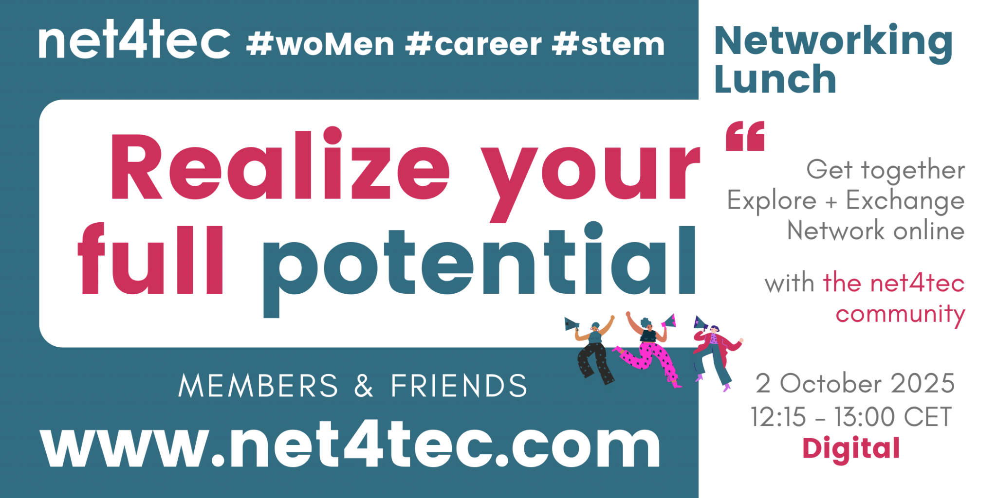 Networking Lunch with the net4tec community - October 2, 2025 | net4tec
