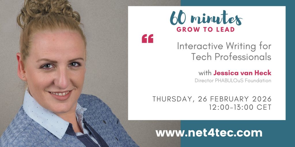 60' Grow to Lead session: Interactive Writing for Tech Professionals