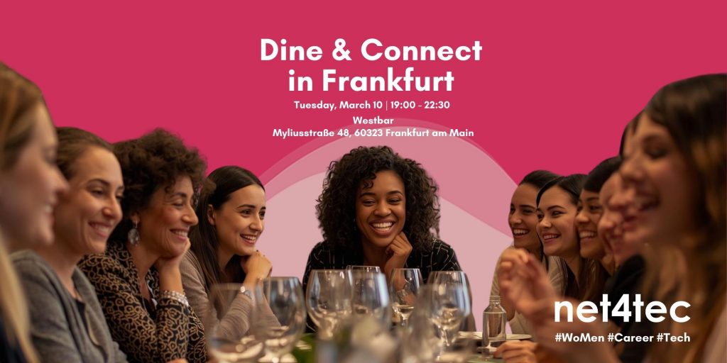 Dine&Connect in Frankfurt with the net4tec community_ March 10, 2026